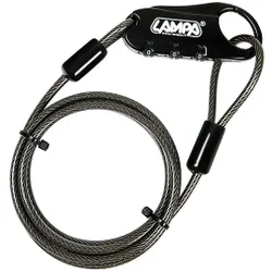 Antifurto Moto Modello Portex Con Cavo Di Sicurezza 150 Cm taglia unic