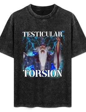 Testicular torsion T-Shirt Big Size Short Sleeve Casual Top - Aliexpress - FashionsVida