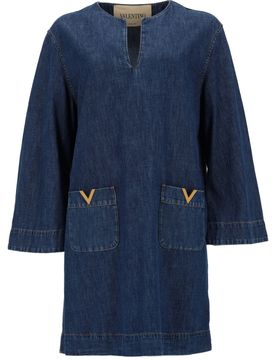 Chic Women's Suit Dress with Detail