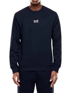 Ea7 Herren Fleece Blau 492029