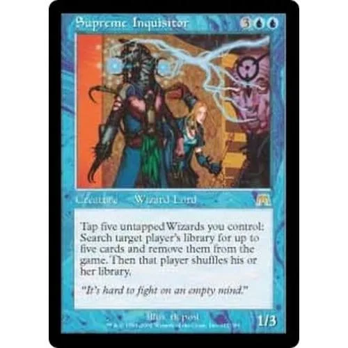 Supreme Inquisitor (foil) Onslaught - Magic: The Gathering - FashionsVida