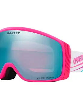 Masque De Ski Flight Tracker M Heritage Collection White Bolt Prizm Snow Sapphire Iridium/CAT3 Homme - Oakley Goggles - FashionsVida