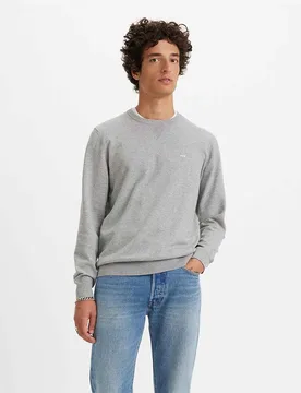 Felpa Lightweight Mid Tone Grey Heathe M - Levi´s ® - FashionsVida
