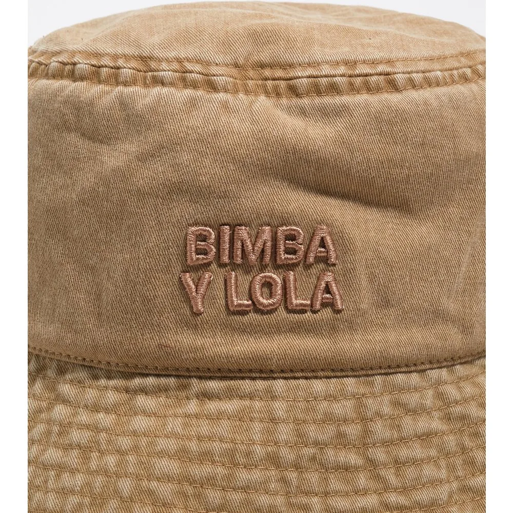 Gorro 100% algodón efecto lavado con logo bordado - Bimba y Lola - FashionsVida