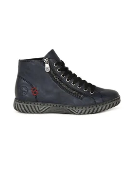 Women's 'Jules' Ankle Boots in Navy Size: 4 - Navy - Size: 4 - Rieker - FashionsVida