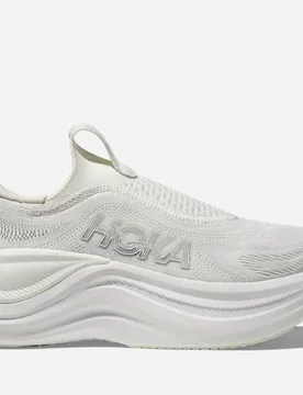 Women's Skyward Laceless Recovery Shoes in White, Size 3.5 - HOKA - FashionsVida
