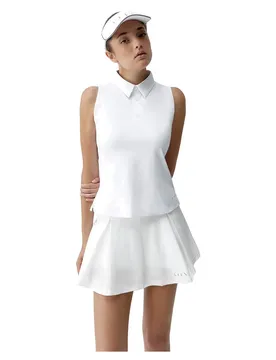 Polo Sans Manches Slam White M