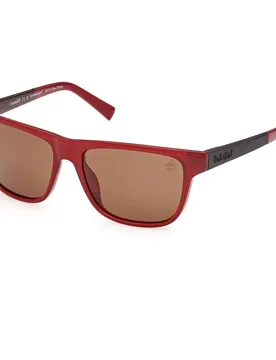 Occhiali Da Sole Polarizzati Tb00069 Shiny Red Brown/CAT3
