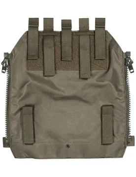 Plattenträger Zubehör Assault Back Panel zippbar LT400/II - Steingrau / L Steingrau adult - Lindnerhof - FashionsVida