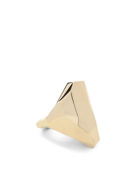 Lanvin Anello cubico in metallo