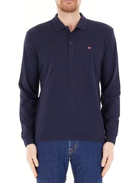 Polo maniche lunghe BLU NAVY S