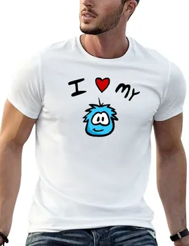 Man shirts cotton Puffle t for luxury brand T-Shirt shirt Love 100% cotton t My men I - Aliexpress - FashionsVida