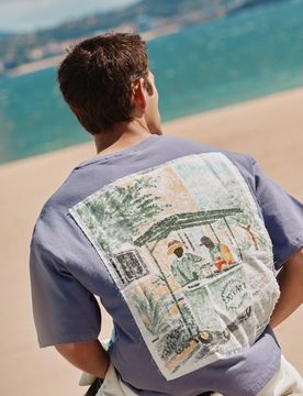 T-Shirt Relax Fit Con Grafica