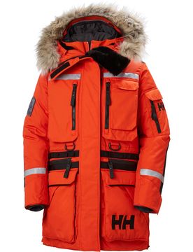 Arctic patrol modular chaqueta impermeable insulada mujer Naranja (M)