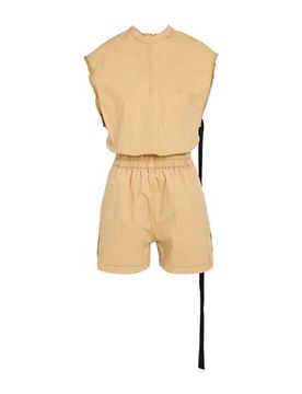 Playsuit Damen Senf S Damen