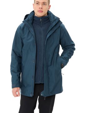 Idris 3in1 chaqueta impermeable insulada hombre Azul (XXXL)