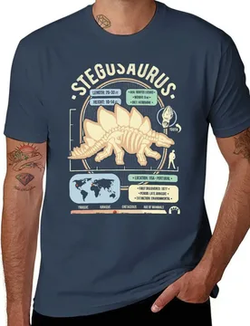 Stegosaurus - Gift Anatomy Science Facts Dinosaur & T-Shirt Work Comfort T-Shirt for Men - Aliexpress - FashionsVida