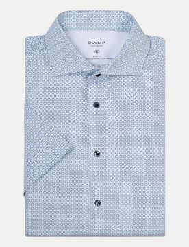 Olymp 211012-Hemden Blau 44