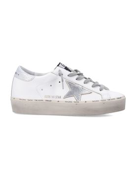 Elevated Hi Star Sneakers with Metallic Accents