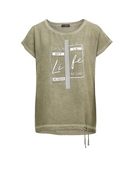 T-Shirt olive 48 damen