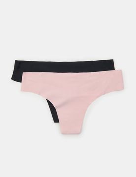 Perizoma senza cuciture – confezione da 2 - multicolor