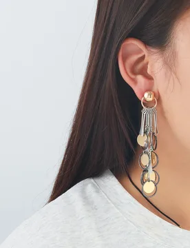 ZAA Trend Women Jewelry Geometric Round Tassel Dangling Earrings High Quality Holiday Party Accessories Girl Gifts - Aliexpress - FashionsVida