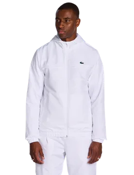 Diamond Weave Uomo - Top da pista Bianco - Taglia XS XS - Lacoste - FashionsVida