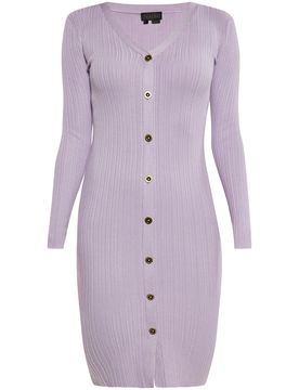 NAEMI Vestido de punto lavanda