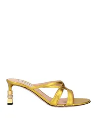 BALLY Sandale Damen Gold 35 Damen