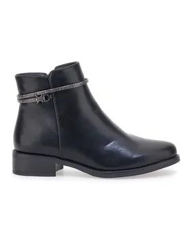 Stivaletti Ankle Neri Con Tacco a Blocco CDNYYONG57 36 - ME & ME - FashionsVida
