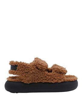 Sandali in shearling