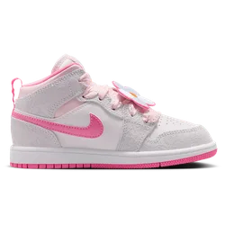 Aj1 Mid Toddler Trainers - Grey - Size 11.5 - Leather - Grey - Size: 11.5