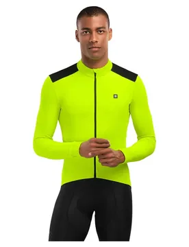 Maglia A Maniche Lunghe M Atlantis Yellow / Black