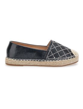 Espadrillas 8055 Nere con strass 37
