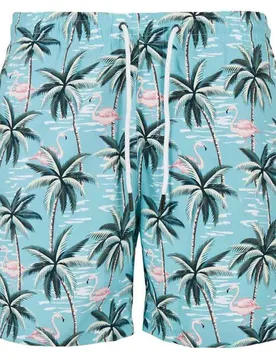 Pantaloncino Da Bagno Pattern Tropical Bird XS - Urban classics - FashionsVida