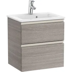 Mueble de baño compacto con 2 cajones y lavabo The Gap