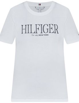 T-shirt bianca logo WW0WW41043