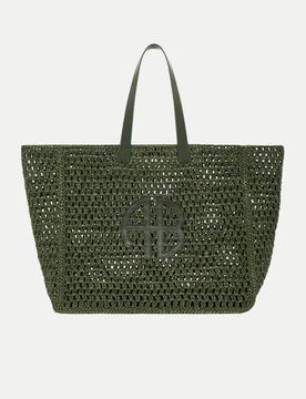 Anine Bing Tasche Rio Tote Grün