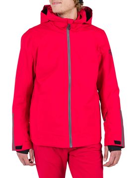Schützende Ski Jacke Strawpile Jacket Sports Red für Herren Größe S Rot