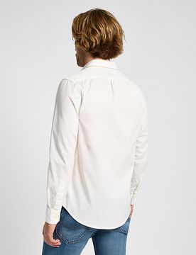 Regular Patch Shirt Bright White Größe XXL male
