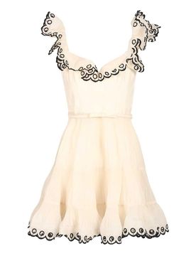 Zimmermann MiniVestito ricamato