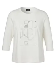 Sweatshirt Rundhals 3/4 Arm Motiv female