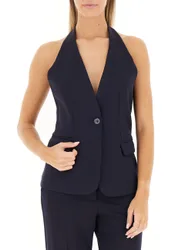 Gilet misto viscosa BLU NOTTE XS