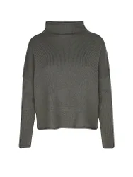 Rollkragenpullover oliva L