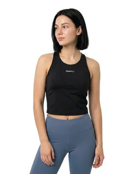 Hypervent Cropped Pocket Sleeveless T-shirt Black L Women - Craft - FashionsVida