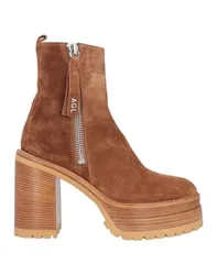 Botines de caña alta Mujer Camel 39.5,40,40.5 Mujer