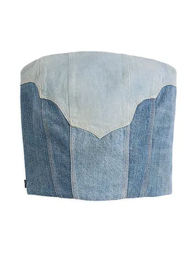 Levis Top - Bustier bleu M - Levis - FashionsVida