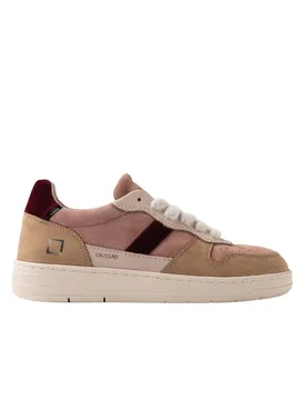 W431-c2-co-rs DATE Donna Camoscio Rosa - D.A.T.E. - FashionsVida