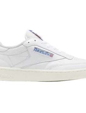 Club C 85 Vintage Sneaker Cloud White / Chalk / Vector Blue 36.5 Unisex - Reebok - FashionsVida