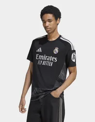 Mens Maglia Home Da Portiere Del Real Madrid 26/27 - Nero, nero nero Uomo taglia XL